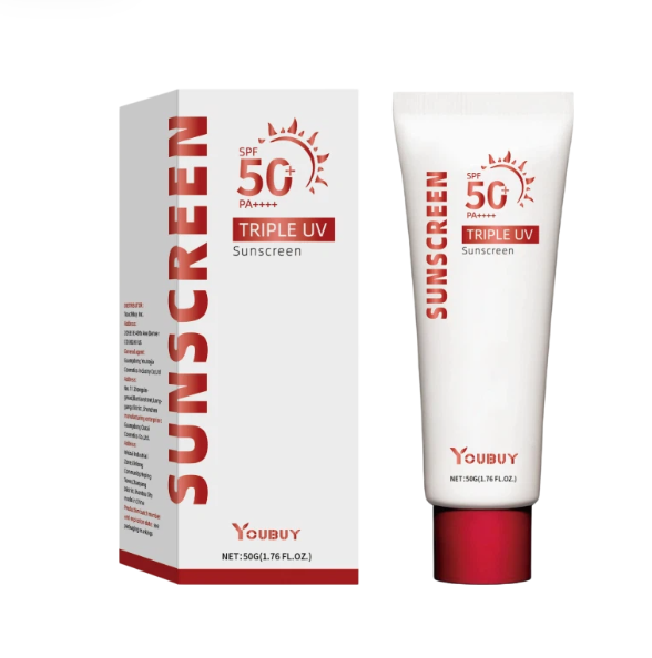 Moisturizing Sunscreen Lotion SPF50＋＋＋ – Non-Greasy UV Defense for Face & Body, Daily Essential