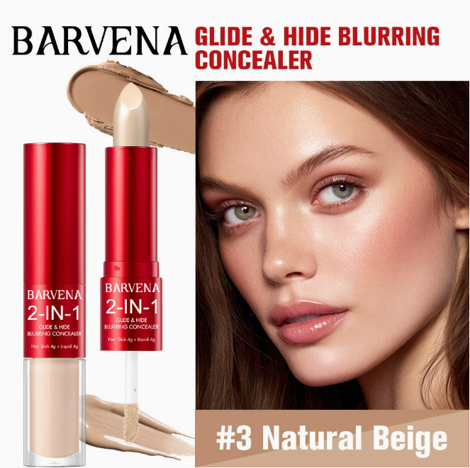 Concealer Natural Finish Lightweight Blendable Oil Control Long Lasting Non Greasy Skin Tone Correcting
