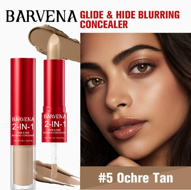 Concealer Natural Finish Lightweight Blendable Oil Control Long Lasting Non Greasy Skin Tone Correcting
